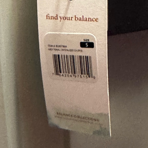 Balance Collection Size S Low Impact Sports Bra NWT - Picture 3 of 7